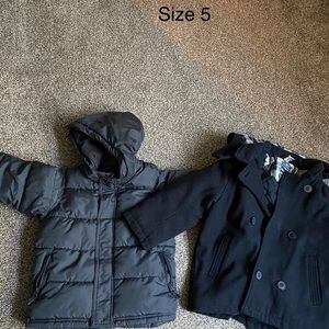 Boys jackets size 5